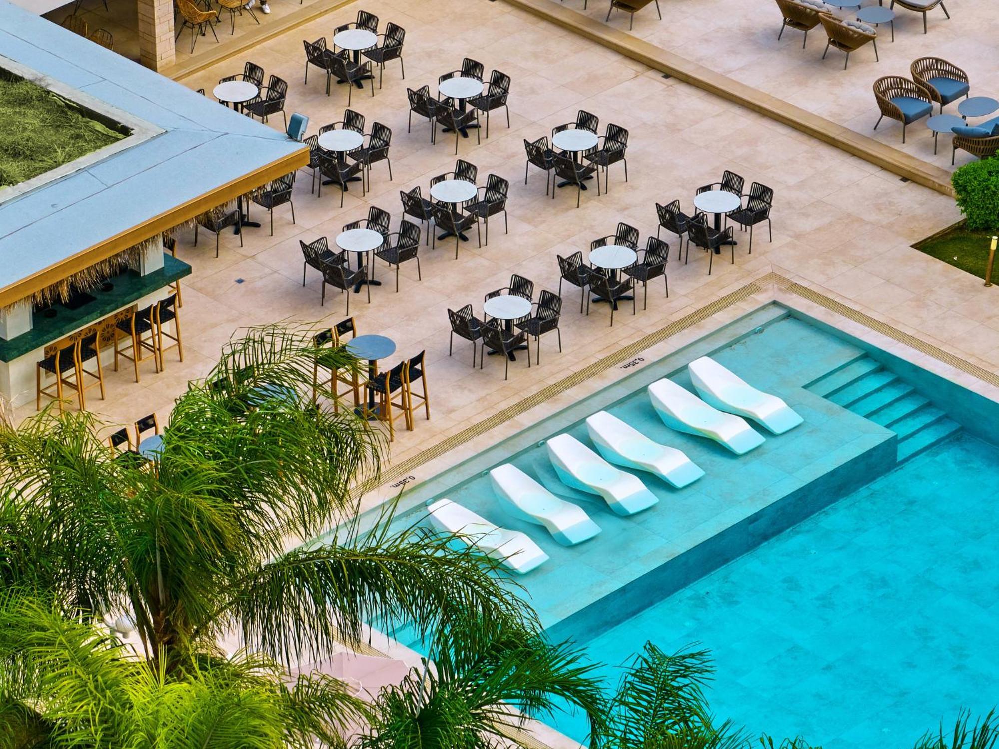 Kyknos Beach Hotel & Bungalows Малиа Екстериор снимка