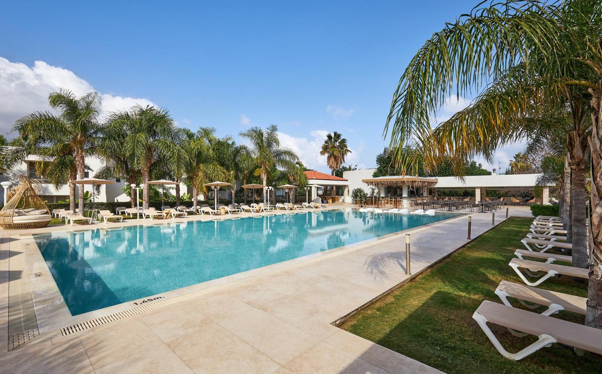 Kyknos Beach Hotel & Bungalows Малиа Екстериор снимка
